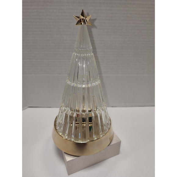 Vintage Avon Crystal Holiday Christmas Tree. - Picture 2 of 6